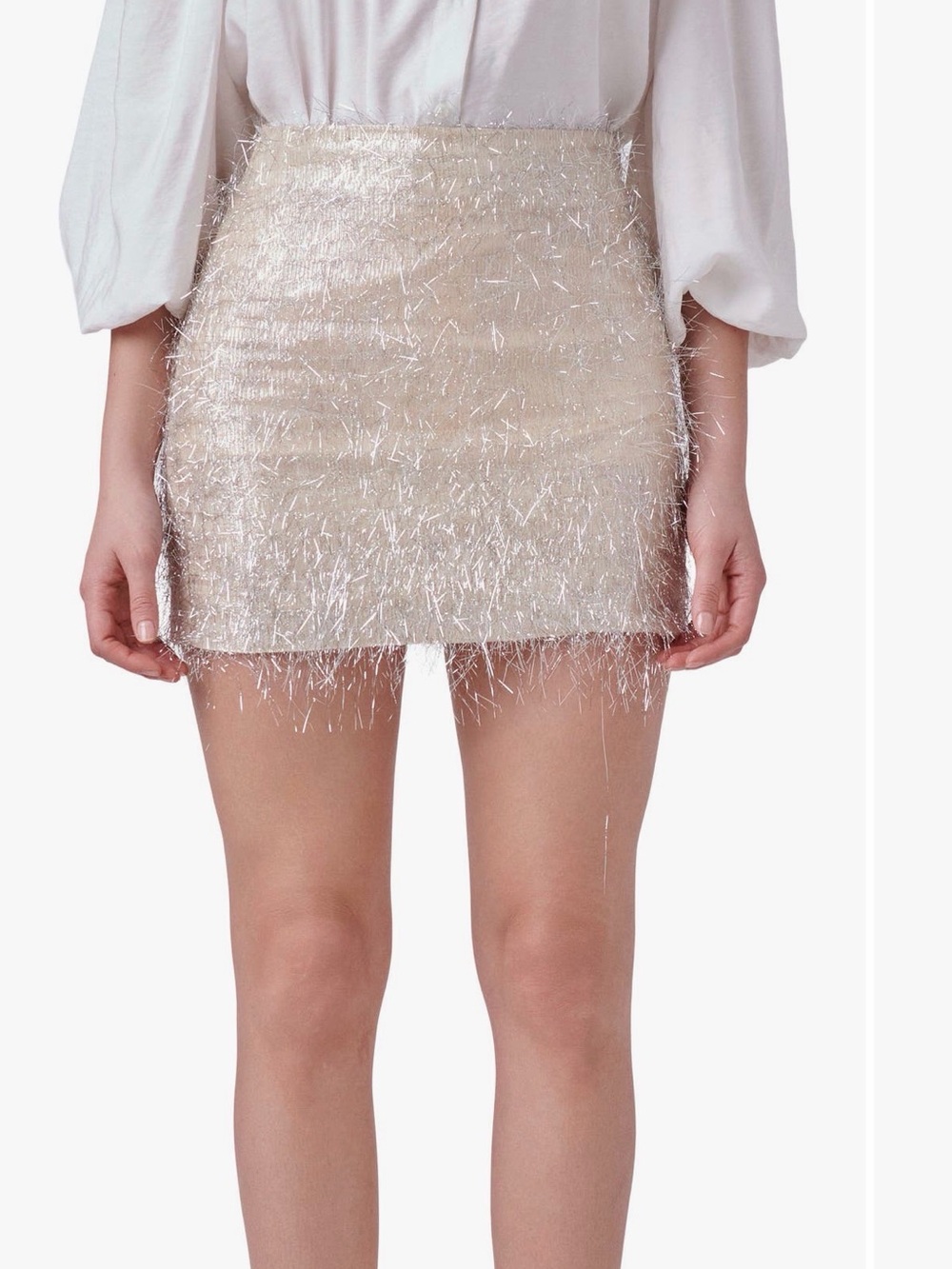 Endless Rose metallic mini skirt S